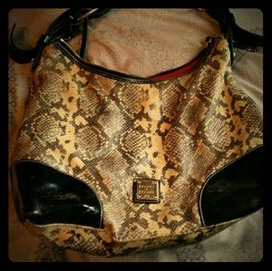 Dooney and Bourke snakeskin purse